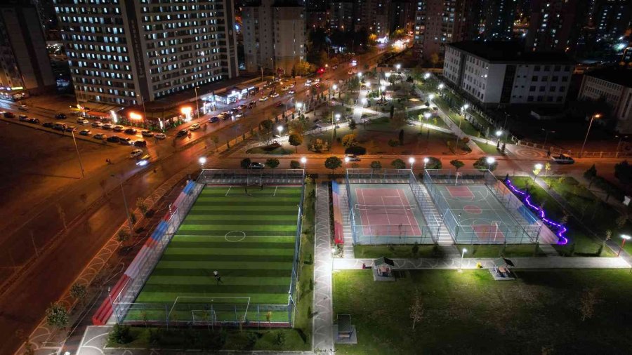 Talas’ta Parklar, Fonksiyonel Alanlar