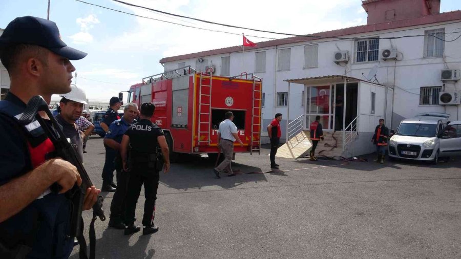 "isyan Çıktı, Yangın Var" Anonsu Tatbikat Çıktı