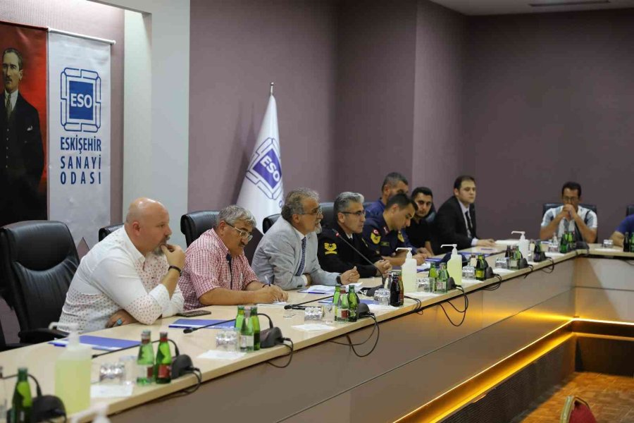 Sanayi Bölgelerindeki Güvenlik Sorunları Ele Alındı