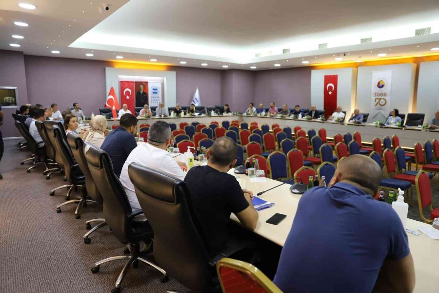 Sanayi Bölgelerindeki Güvenlik Sorunları Ele Alındı