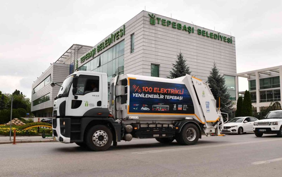 Elektrikli Çöp Kamyonu Test Ediliyor