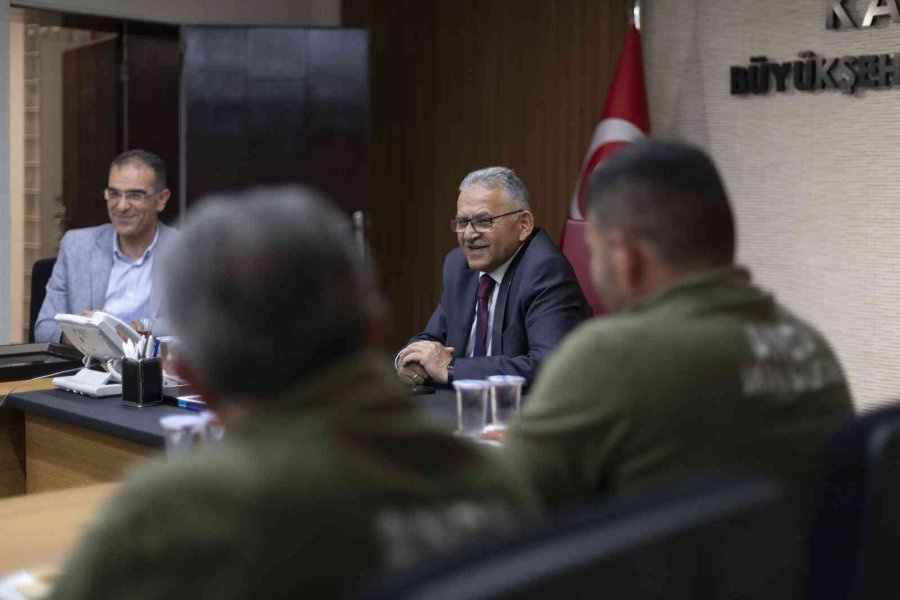 Başkan Büyükkılıç, Anda Kayseri Ekibini Ağırladı