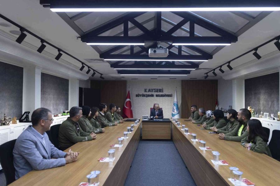 Başkan Büyükkılıç, Anda Kayseri Ekibini Ağırladı