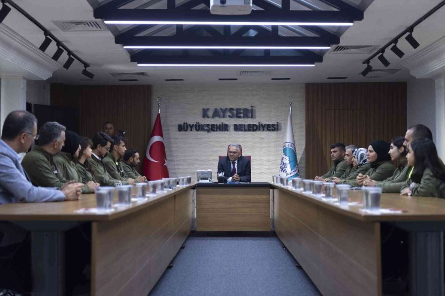 Başkan Büyükkılıç, Anda Kayseri Ekibini Ağırladı