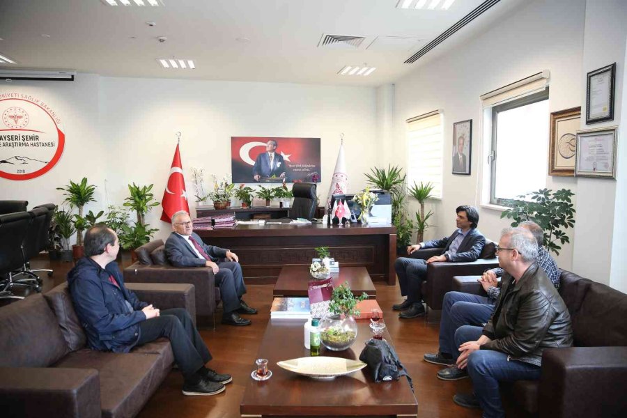 Başkan Büyükkılıç’tan Başhekim Koyuncu’ya ’hayırlı Olsun’ Ziyareti