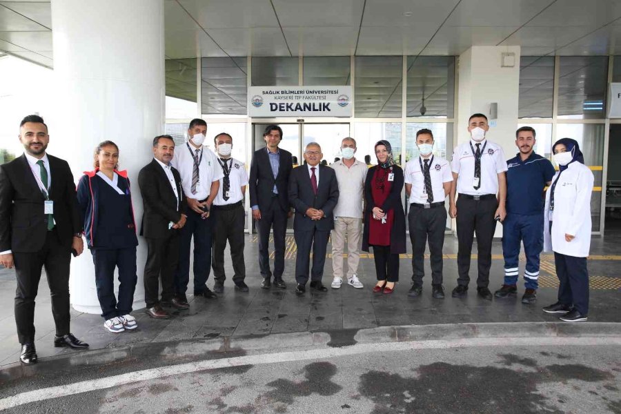 Başkan Büyükkılıç’tan Başhekim Koyuncu’ya ’hayırlı Olsun’ Ziyareti