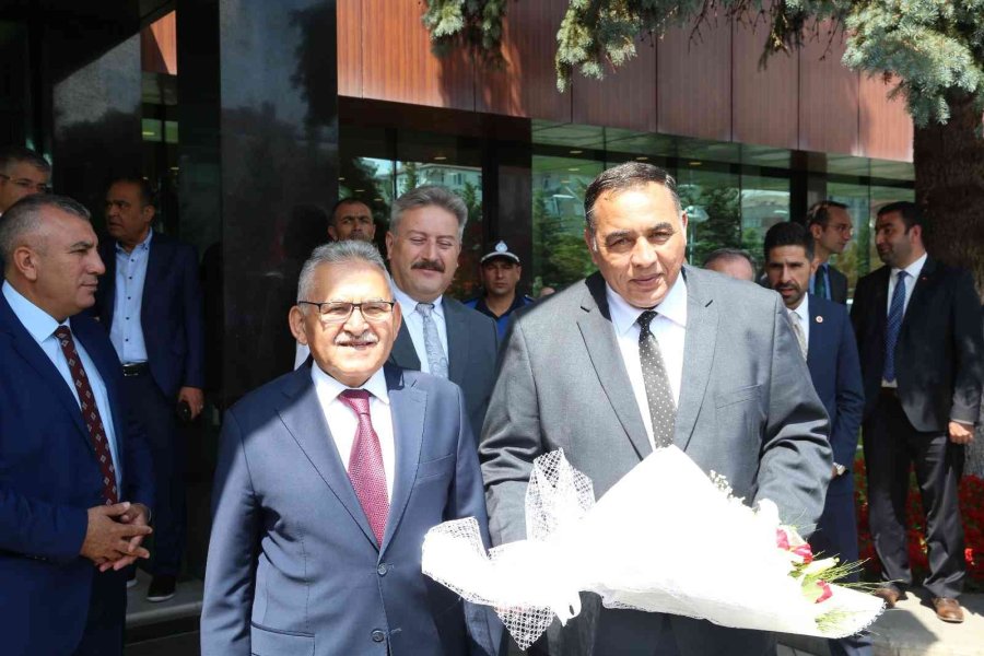 Büyükkılıç’tan Kardeş Şehir Misrata Heyetine Mehteranlı Coşkulu Karşılama