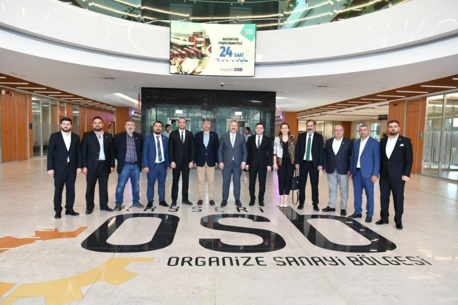 Başkan Palancıoğlu, Başkan Yalçın’ı Ziyaret Etti