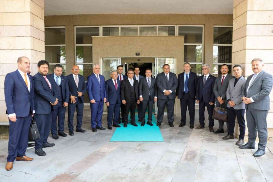 Libya Heyeti’nden Vali Çiçek’e Ziyaret