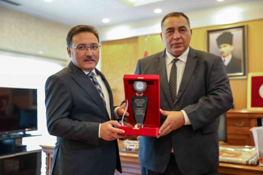 Libya Heyeti’nden Vali Çiçek’e Ziyaret