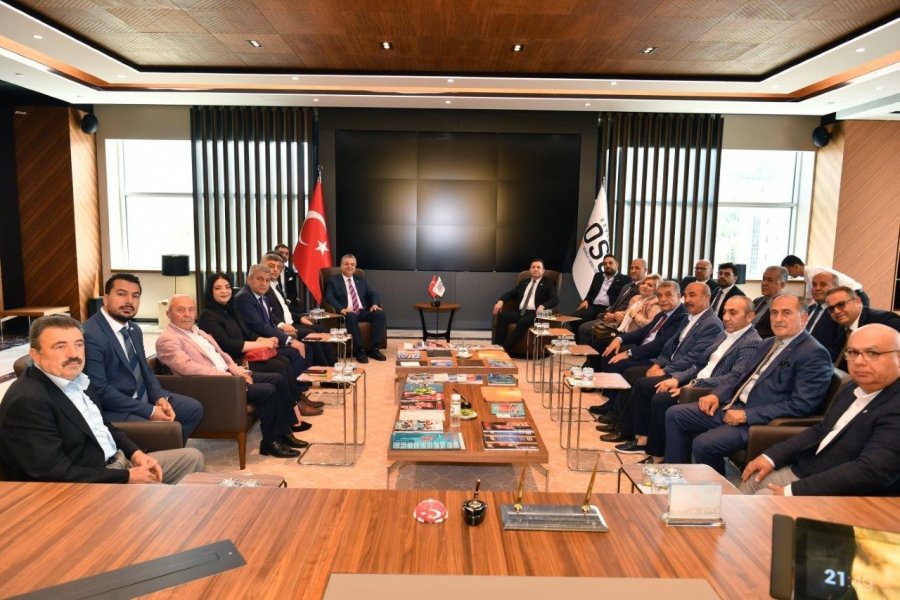 Mhp İl Başkanlığı’ndan Kayseri Osb’ye Hayırlı Olsun Ziyareti