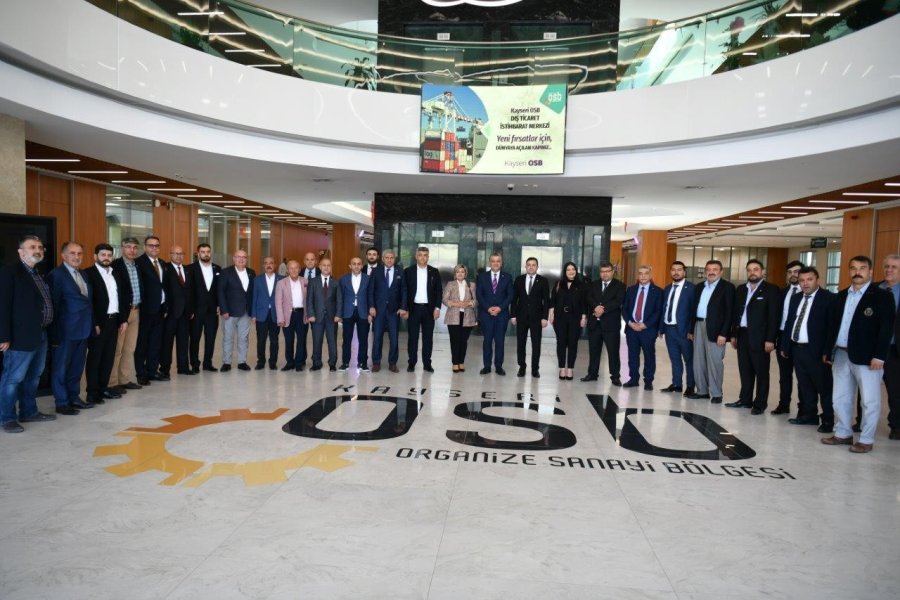 Mhp İl Başkanlığı’ndan Kayseri Osb’ye Hayırlı Olsun Ziyareti