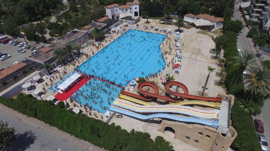 Tarsus Su Parka Vatandaşlardan Yoğun İlgi