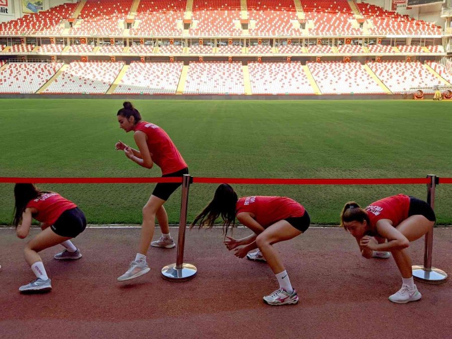 Filenin Genç Akrepleri Stadyumda Çalıştı