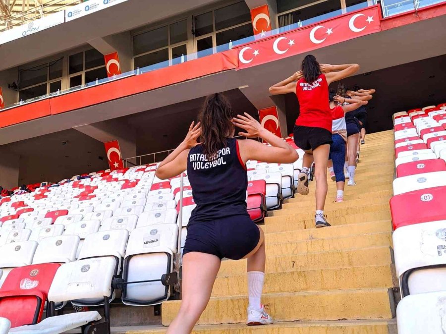 Filenin Genç Akrepleri Stadyumda Çalıştı