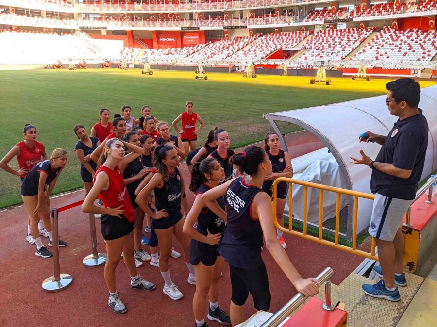 Filenin Genç Akrepleri Stadyumda Çalıştı
