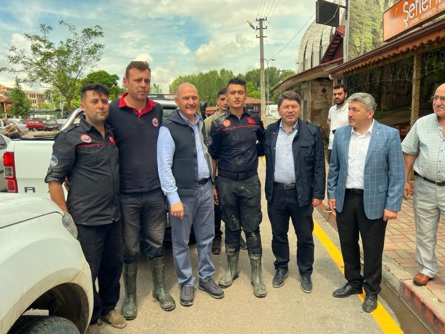 Bakan Soylu Ve Karaismailoğlu’ndan Kayseri Ekibine Teşekkür