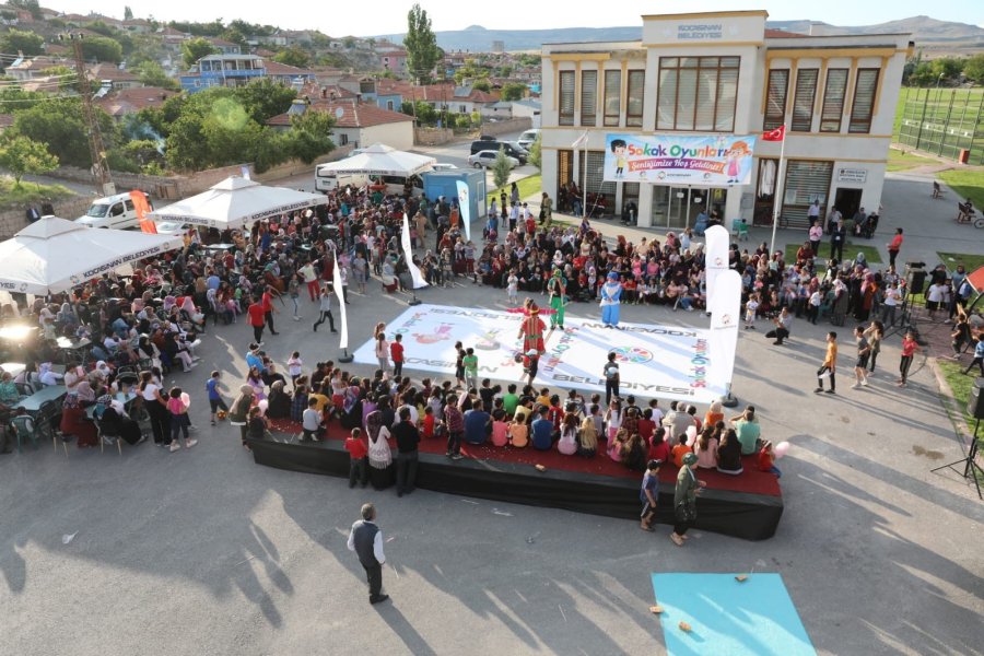 Kocasinanlı Çocuklar Sokak Oyunlarıyla Daha Mutlu