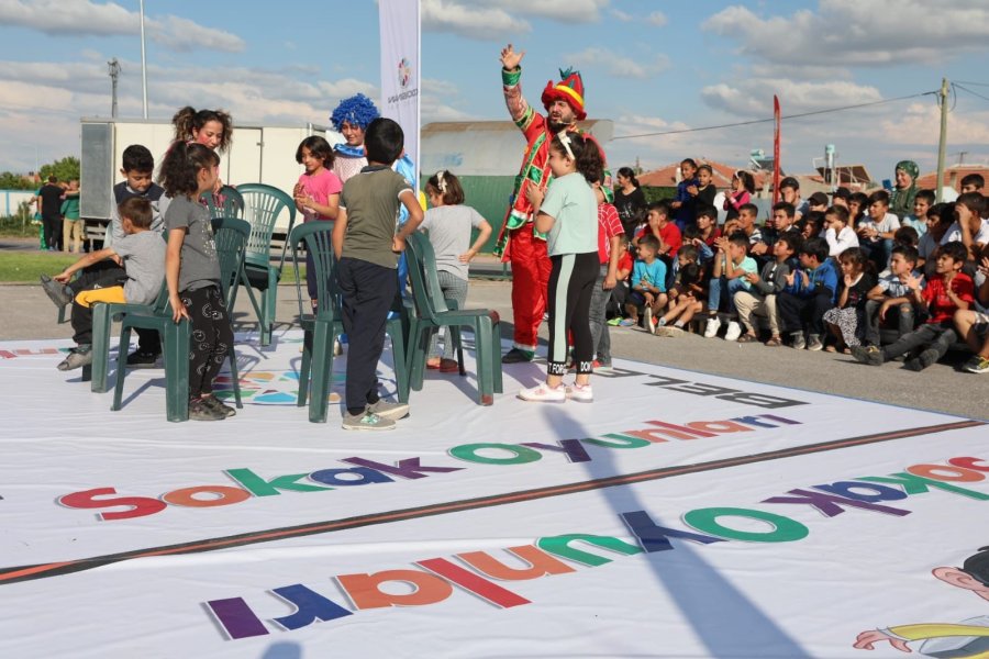 Kocasinanlı Çocuklar Sokak Oyunlarıyla Daha Mutlu