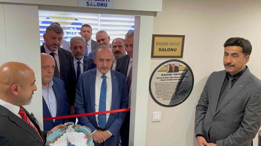 Hizmet-iş Sendikası’nda Rahmi Yavuz Unutulmadı