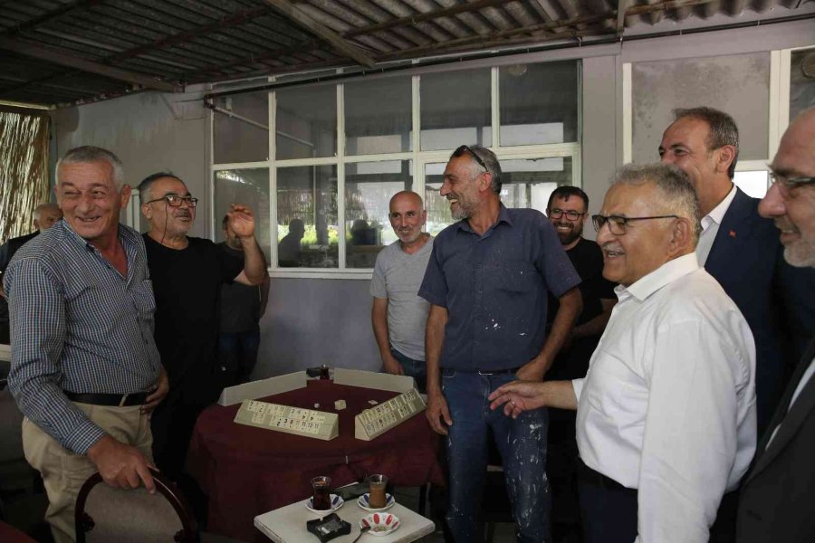 Başkan Büyükkılıç Kayserililerin Her Zaman Yanında