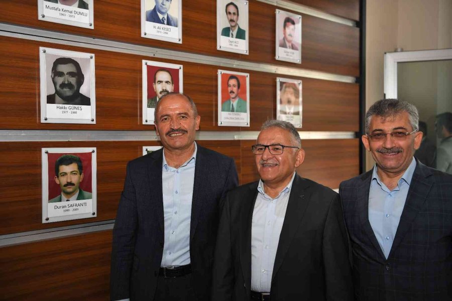 Başkan Büyükkılıç, Felahiye Belediyesi’ni Ziyaret Etti