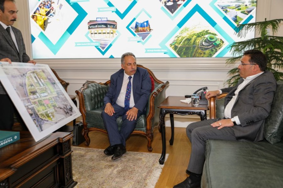 Vali Çiçek Talas İlçesi’ni Ziyaret Etti