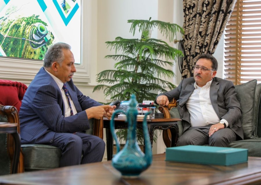 Vali Çiçek Talas İlçesi’ni Ziyaret Etti