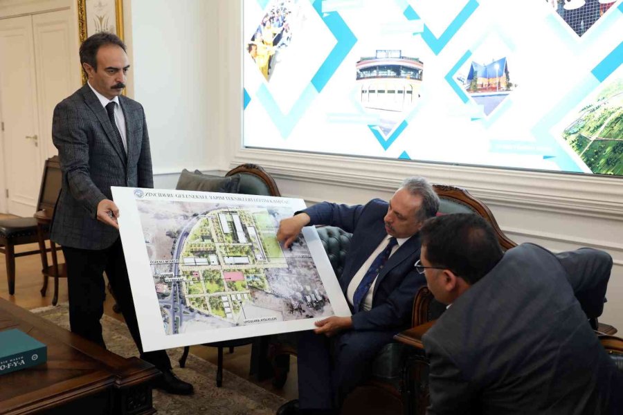 Vali Çiçek’ten Başkan Yalçın’ın Projelerine Övgü: “talas’ta Güzel İşler Yapılıyor”