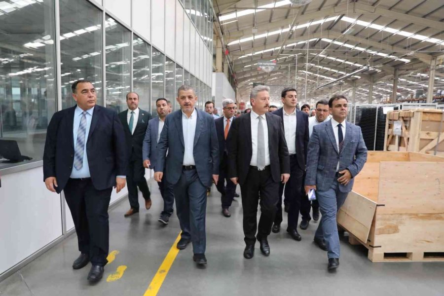 Başkan Palancıoğlu, Libyalı Heyeti Serbest Bölge’de Ağırladı