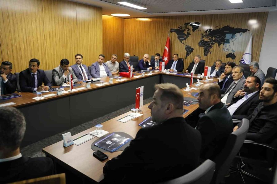 Başkan Palancıoğlu, Libyalı Heyeti Serbest Bölge’de Ağırladı