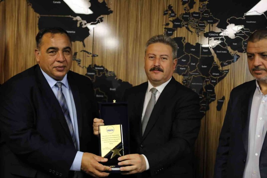 Başkan Palancıoğlu, Libyalı Heyeti Serbest Bölge’de Ağırladı