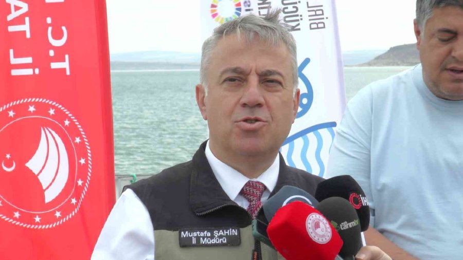 Kayseri’de Balıkçılar ’vira Bismillah’ Dedi