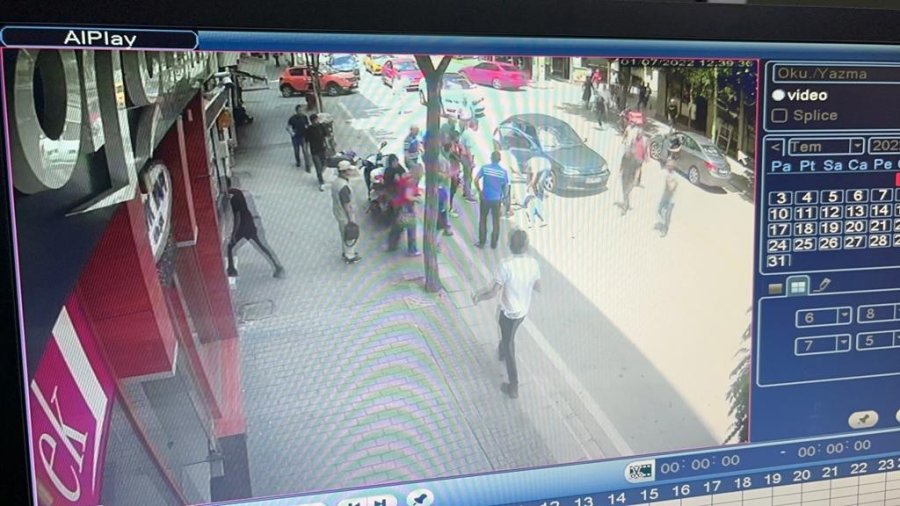 Dehşete Düşüren Kaza Güvenlik Kameralarına Yansıdı