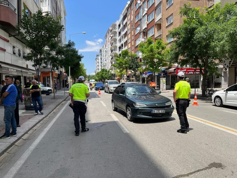 Dehşete Düşüren Kaza Güvenlik Kameralarına Yansıdı