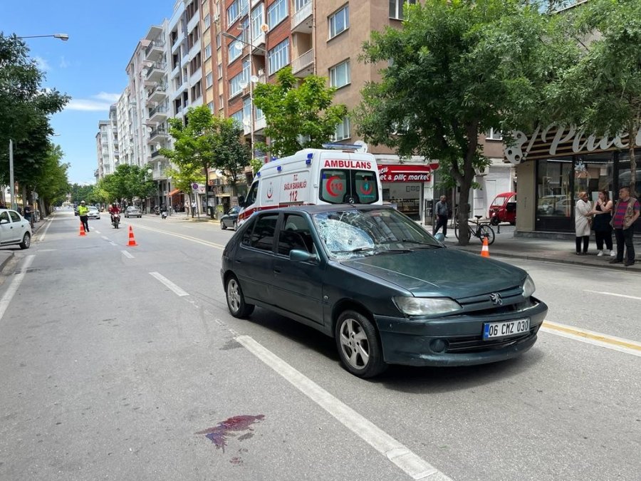 Dehşete Düşüren Kaza Güvenlik Kameralarına Yansıdı