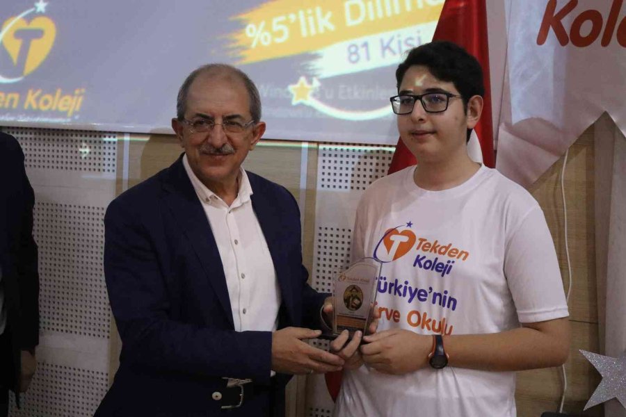 Tekden Ortaokulu Öğrencilerinden Lgs’de Büyük Başarı