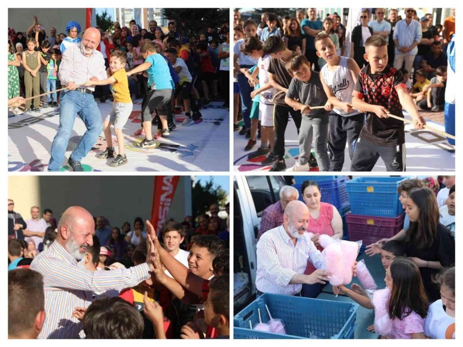 Kocasinanlı Çocuklar Başkan Çolakbayrakdar İle Şenlendi