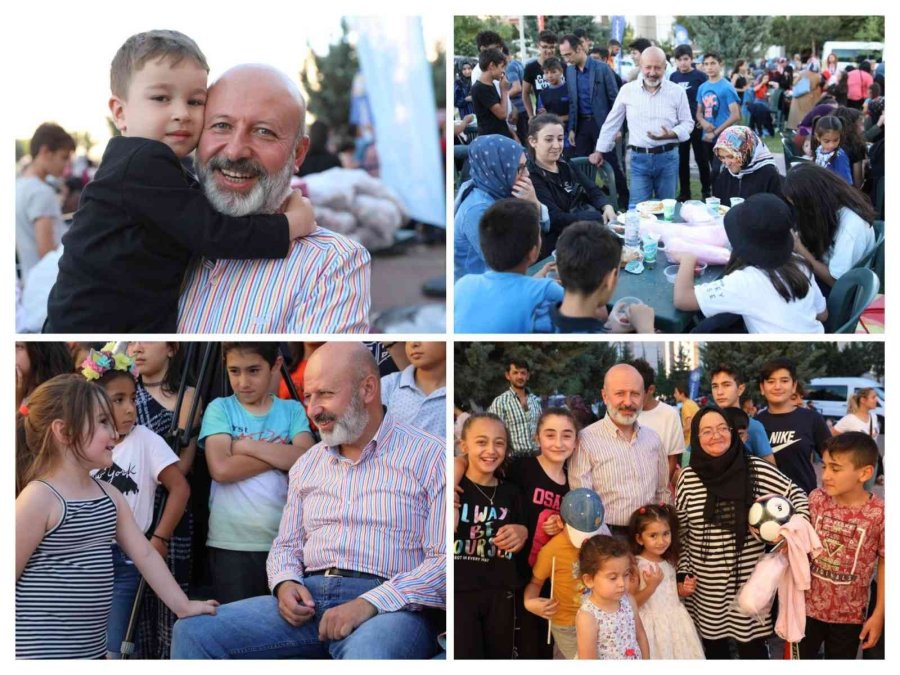 Kocasinanlı Çocuklar Başkan Çolakbayrakdar İle Şenlendi