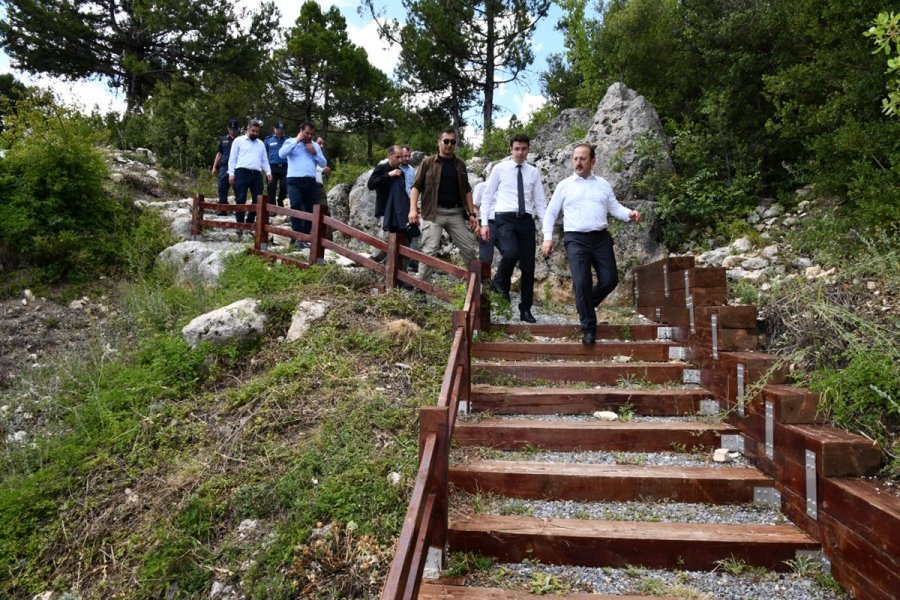 Vali Pehlivan, Namrun Kalesinde İncelemelerde Bulundu