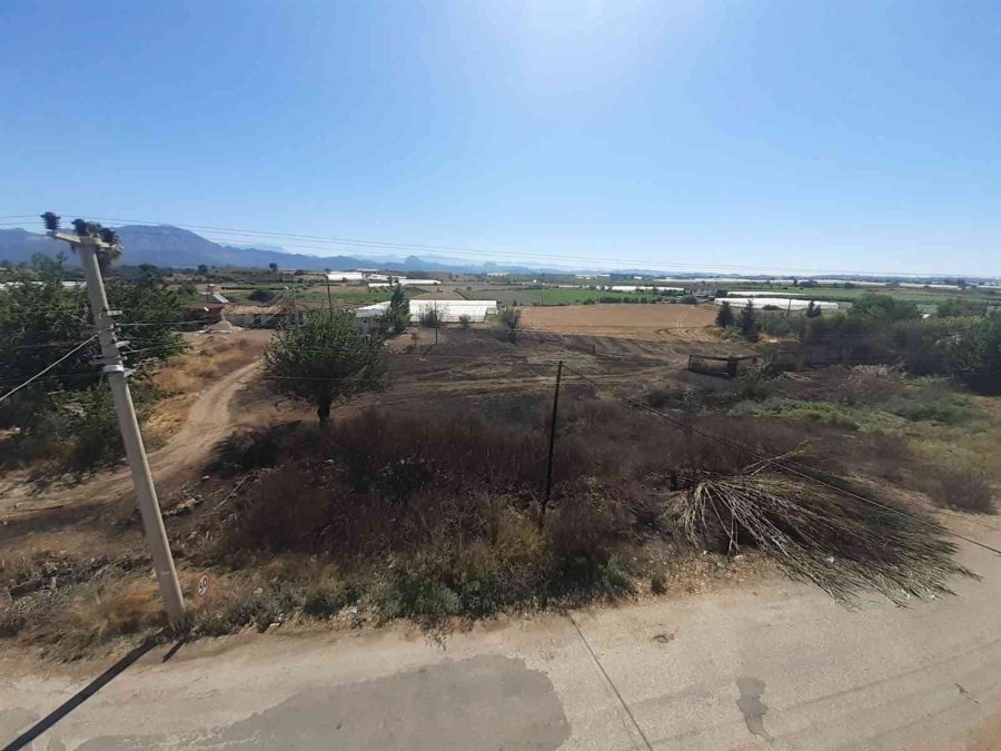 Makilik Alanda Çıkan Yangın Mahalleyi Sokağa Döktü