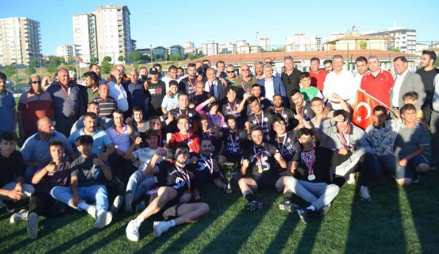 Kayseri 1. Amatör Küme’de Şampiyonlar Belli Oldu