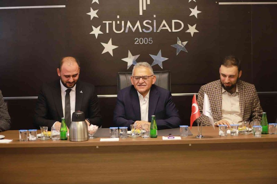 Başkan Büyükkılıç, Tümsiad’ın Genç Sanayici Ve İş Adamları İle Buluştu