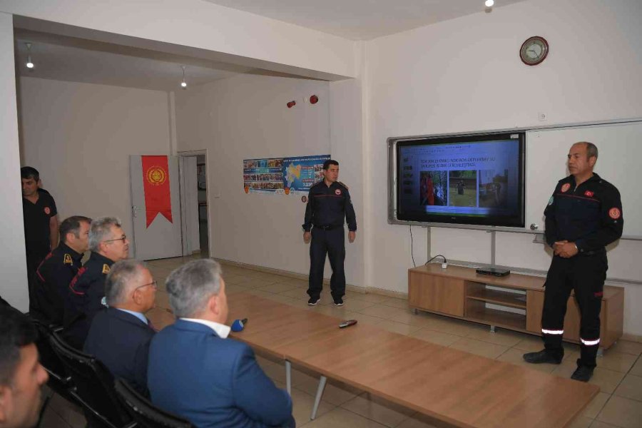 Büyükkılıç İtfaiye Erlerini Karşıladı