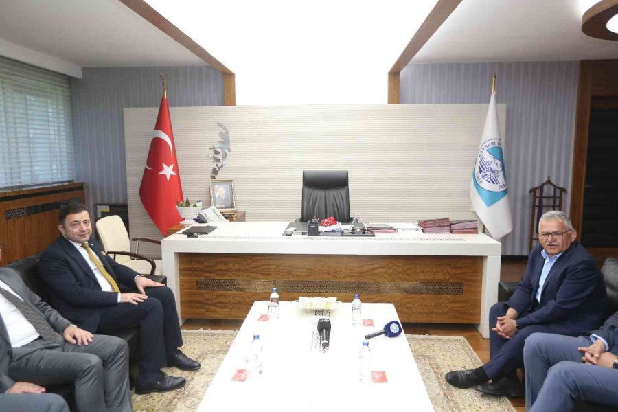Başkan Büyükkılıç, Kayseri Osb’nin Yeni Yönetimini Ağırladı