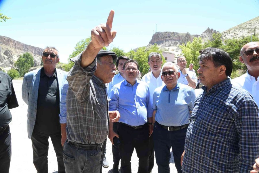 Vali Çiçek Ve Başkan Büyükkılıç’tan Soğanlı’ya Yakın Takip