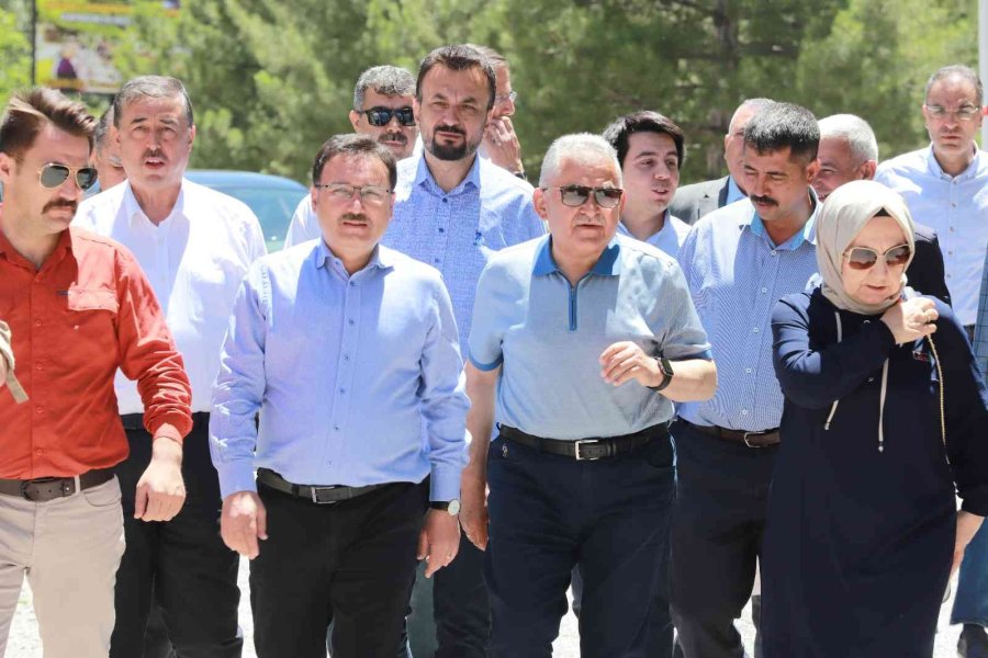 Vali Çiçek Ve Başkan Büyükkılıç’tan Soğanlı’ya Yakın Takip