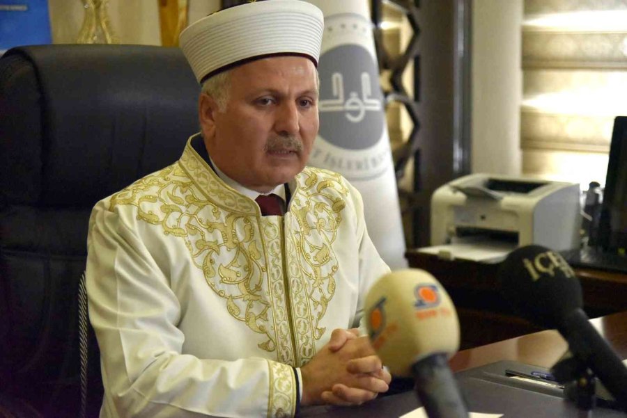 Mersin Müftüsü Yığman, Görevine Başladı