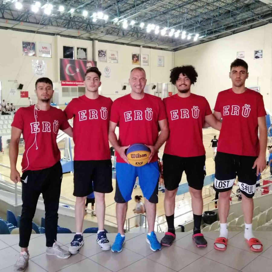 Erciyes Üniversitesi 3x3 Basketbolda Türkiye 4.’sü Oldu