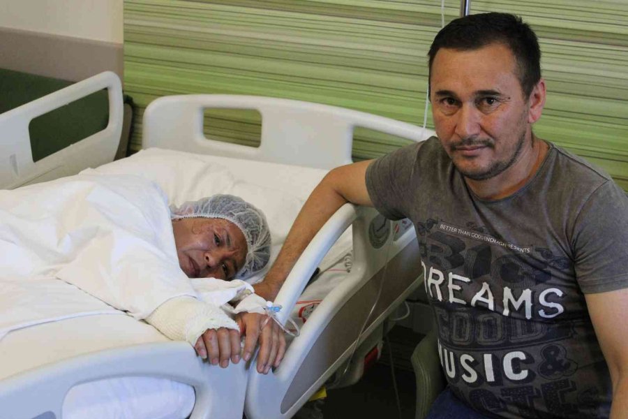 Komşusu Tarafından Havada Yakalanan Zehra’dan Teşekkür